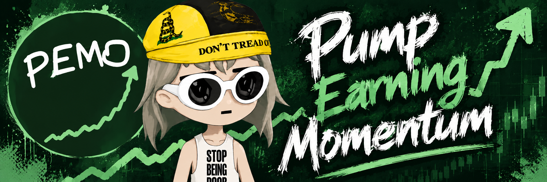 Pump Earning Momentum banner art